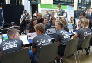 Junge Genealogen auf dem DGT '17 in Dresden